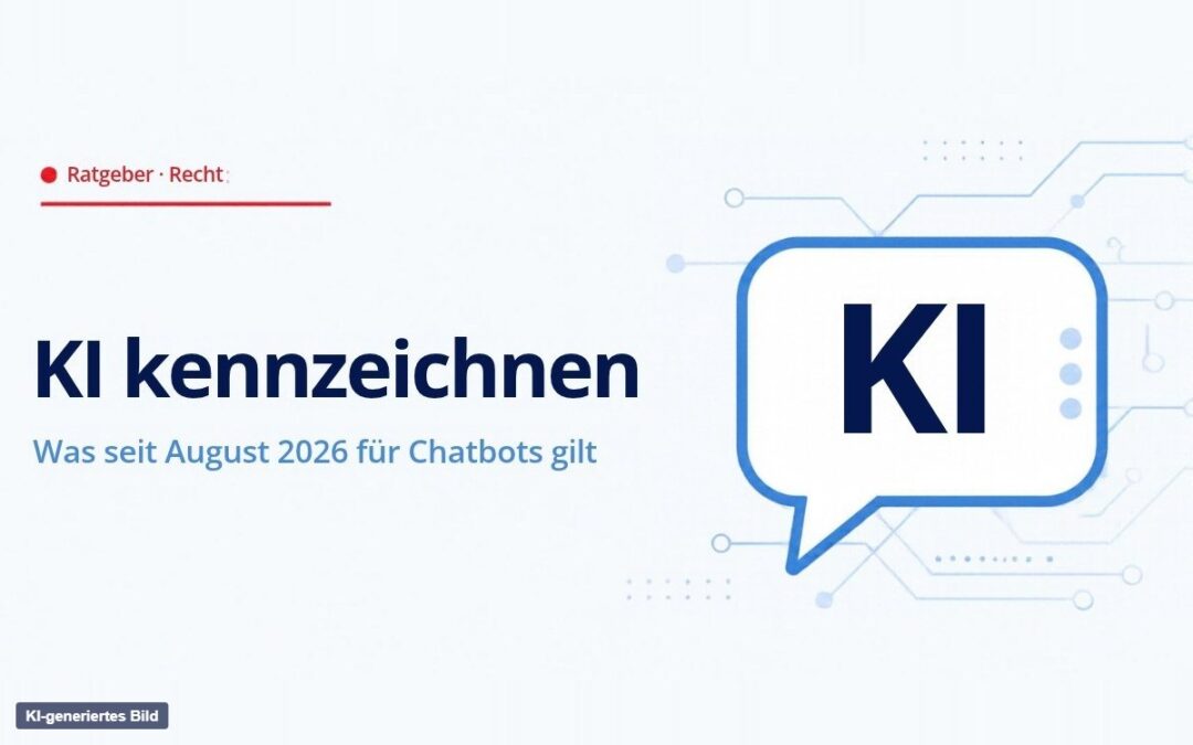 KI-Kennzeichnungspflicht: Was seit August 2026 für Chatbots und KI-Inhalte gilt